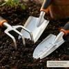 Stainless Steel Gardening Tools Set - 3-Piece Hand Trowel,Transplant Trowel&Cultivator, Ergonomic Handles for Weeding & Planting