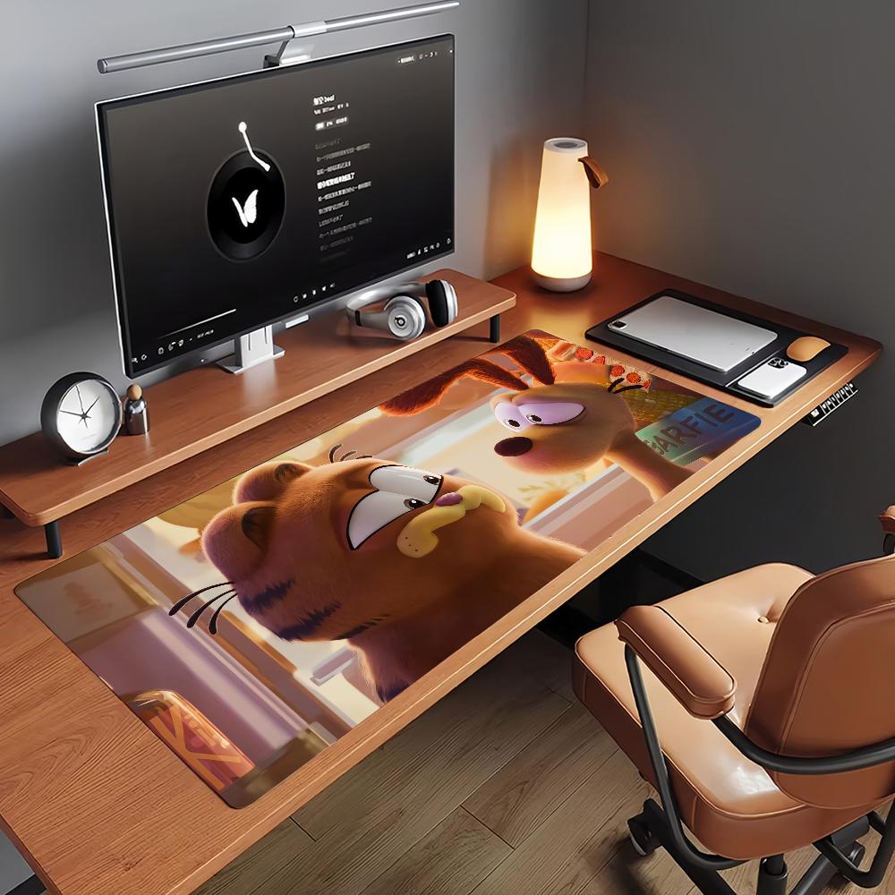 Cartoon G-Garfield-C Mouse Pad Computer Laptop Rubber Non-slip Mouse Mat Mousepad Gamers Decoracion Desk Mat