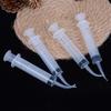 50 Pcs Disposable Dental Irrigation Syringe Curved Tip 12Ml Dentist Use Tip Diameter 1 9Mm Dentistry Material
