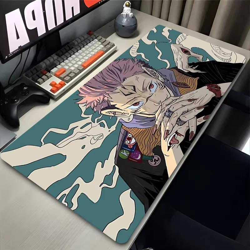 Japan Anime Mouse Pad Laptop Manga J-jujutsu K-kaisen Mousepad New Carpet XXL Sukuna Keyboard Rug PC Gaming Accessories Desk Mat