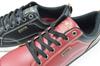 Edwin Lightweight Sneakers with Wide and Casual Size Men's Wingtip, Non-Slip, Stylish, Simple, Easy-to-Match Style, 25.0 cm, Red, EDW-7769