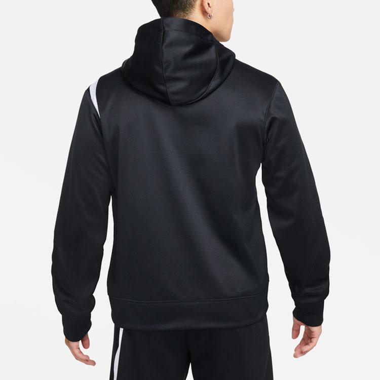 Nike Logo Print Hoodie Men Tops Black DM0993-010