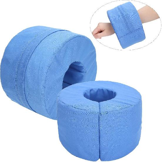 Heel Cushion Protector Pillow To Relieve Pressure from Sores and Ulcers, Foot Hand Support Pillow-Heel Cushion Protector Pillow for Elderly Bedridden