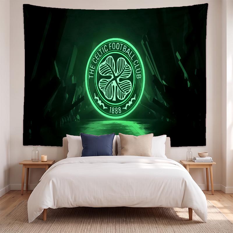 Celtic Football Club (14) Art Wall Hanging Tapestry for Home Bedroom Living Room Decor Great Gift Idea
