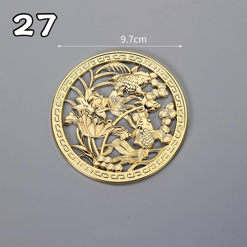 Sashimi Plate Salmon Seafood Pose Making Mold Cold Vegetable Plate Golden Circle Japanese Creative Plate Decor Sashimi Ornaments