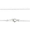 [Sears] Azuki 4-sided cut chain necklace, silver (sv 925), 1.2mm width, 40cm