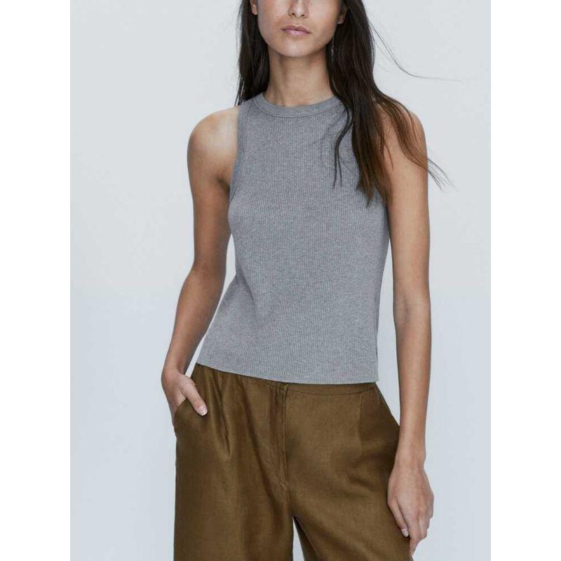 Za2024 Spring New Women's Clothing Casual Sports Style Pleated Straight-leg Long Pants 05017701 505