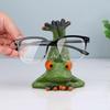 Lovely Frogs Spectacles Display Holder Multifunctional Desk Stand for Men Women X3UC