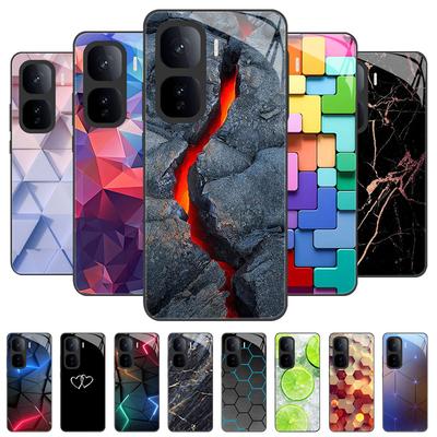 Dla Vivo IQOO Neo 10 Pro Neo10 Etui Pokrowiec Etui z Hartowanego Szkła Twardy CoqueBumper Dla iQOO Z9 Turbo Z9S Pro Z9X Etui Ochronne