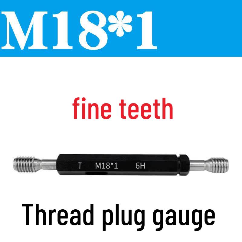 M18*1 Metric Thread Plug Gauge