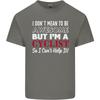 Cycling I Dont Mean to Be Awesome Cyclist Unisexs Light Cotton TShirt