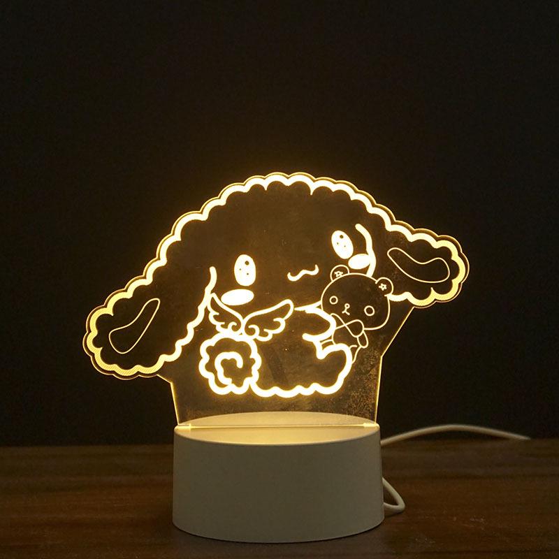 3D LED Night Light: USB Bedside Lamp & Luxury Commemorative Gift