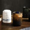 1pcs Retro Painted Ceramic Teacups Straight Cup Hand-painted Wind Mug Drinking Cups Mugs and Small Teacups