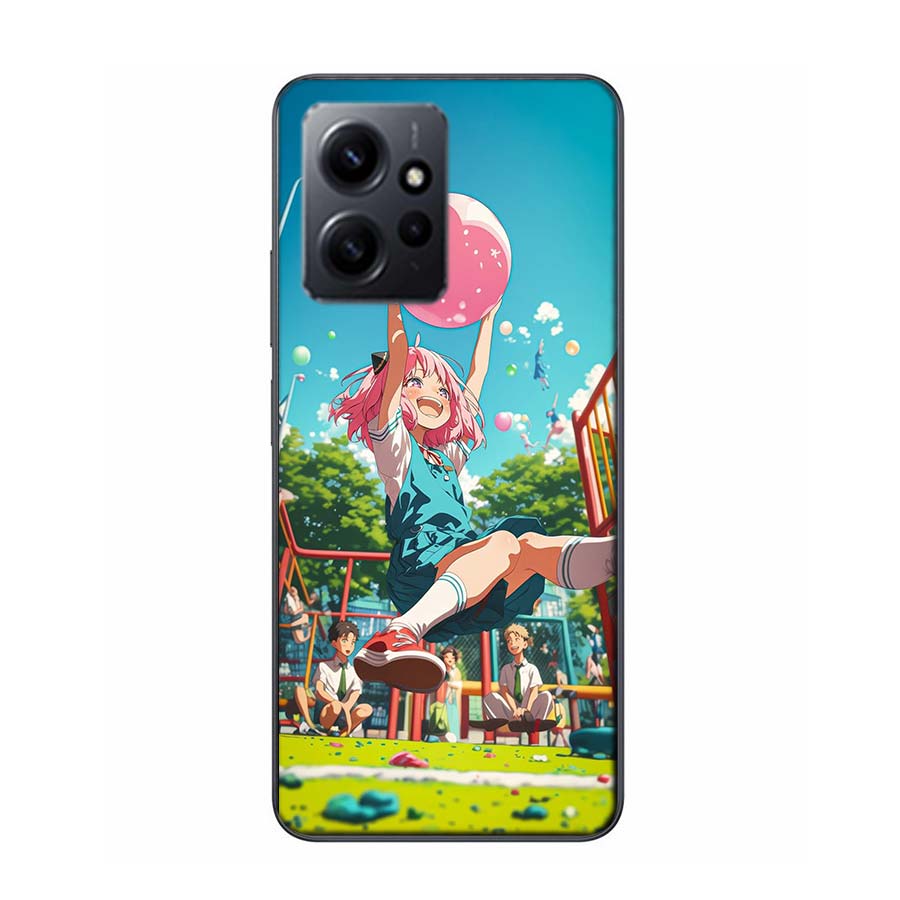 Anya Forger Mind Reading Phone Case For Redmi Note 14 15 Pro 5G 13 12 Pro Plus 11 11T 11E 11S 10 Pro 10S 9 9S Cover Cell Clear T