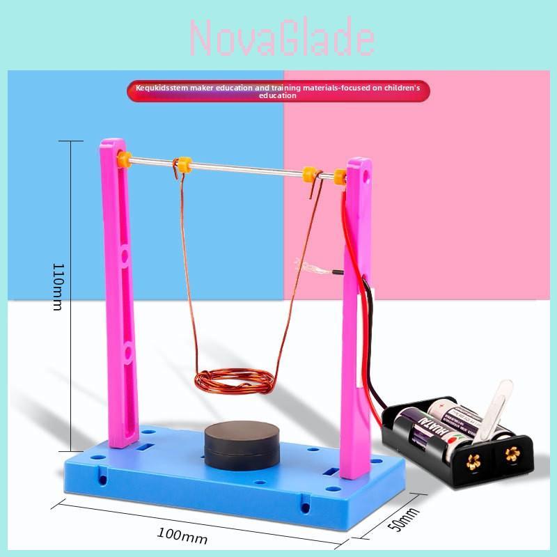 Experiment Diy Electromagnetic Swing With Physics Educational Kit For Stem Classroom