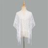 Delicate Laces Shawl Beach Vacation Shawl Versatiles Laces Elegant Women Shawl for Evening Parties and Celebrations