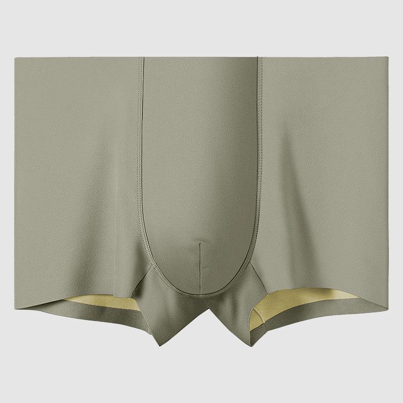 

Мужское бесшовное модальное нижнее белье, 100 штук: Летние дышащие тонкие боксеры Large