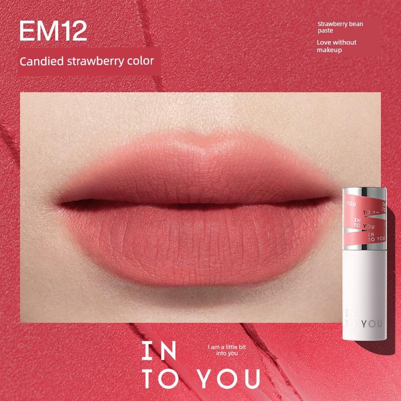 into You Em08 Yellow Skin White Matte Lip Mud