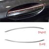 Chrome Left Right Side Exterior Door Handle Trim Strip For BMW G11 G12 7-Series 2016-- 51215A06743 51215A06744