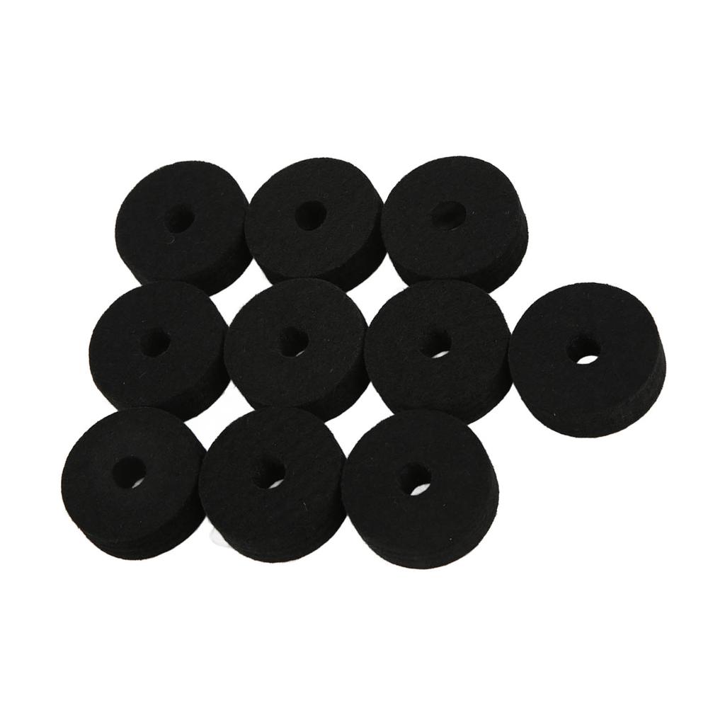 20Pcs Cymbal Felt Washer Pads Stand Replacement Parts Drum Set Accessory Non Slip 4cm