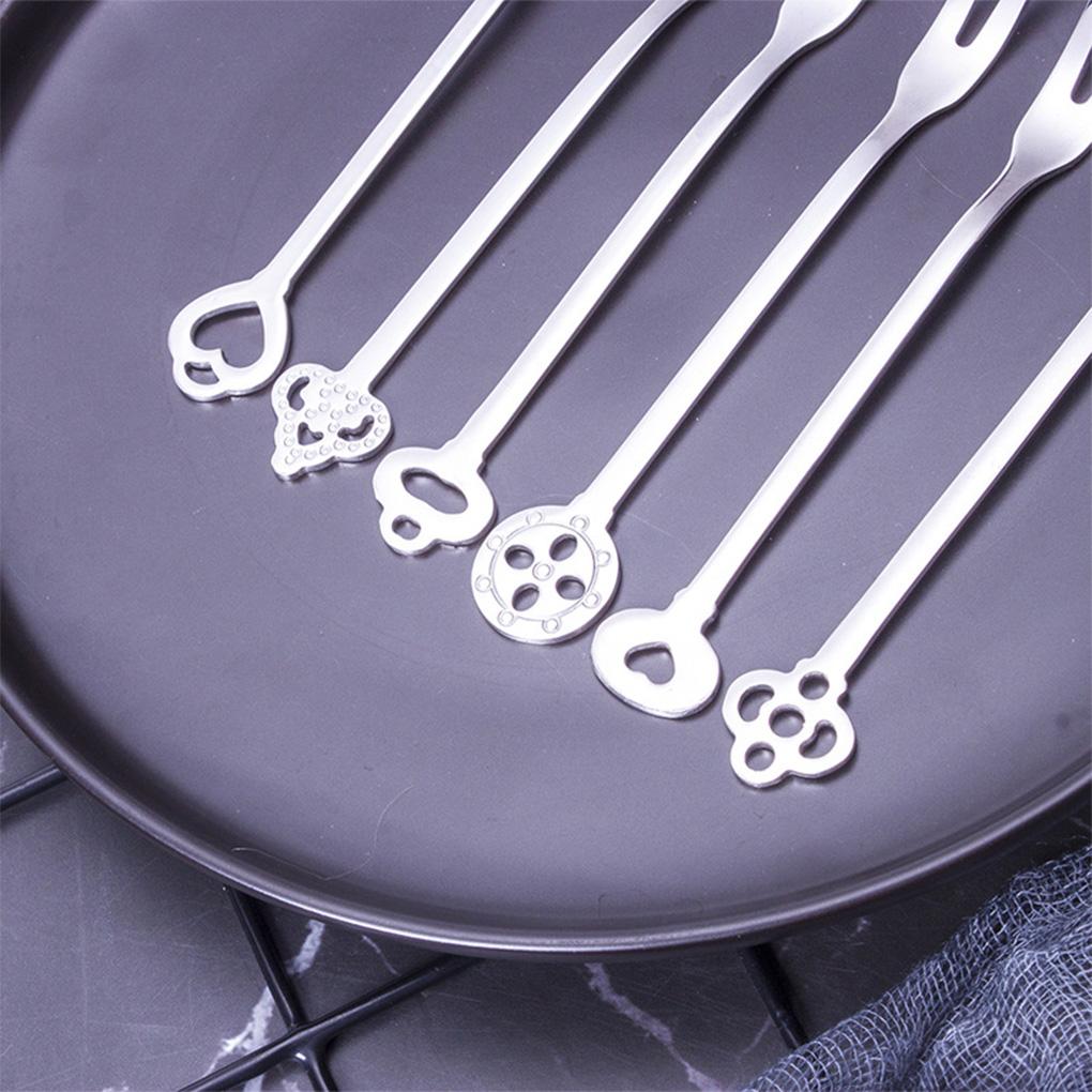 Fruit Fork Dessrt Salad Forks Home Kitchen Cutlery Stainless Steel