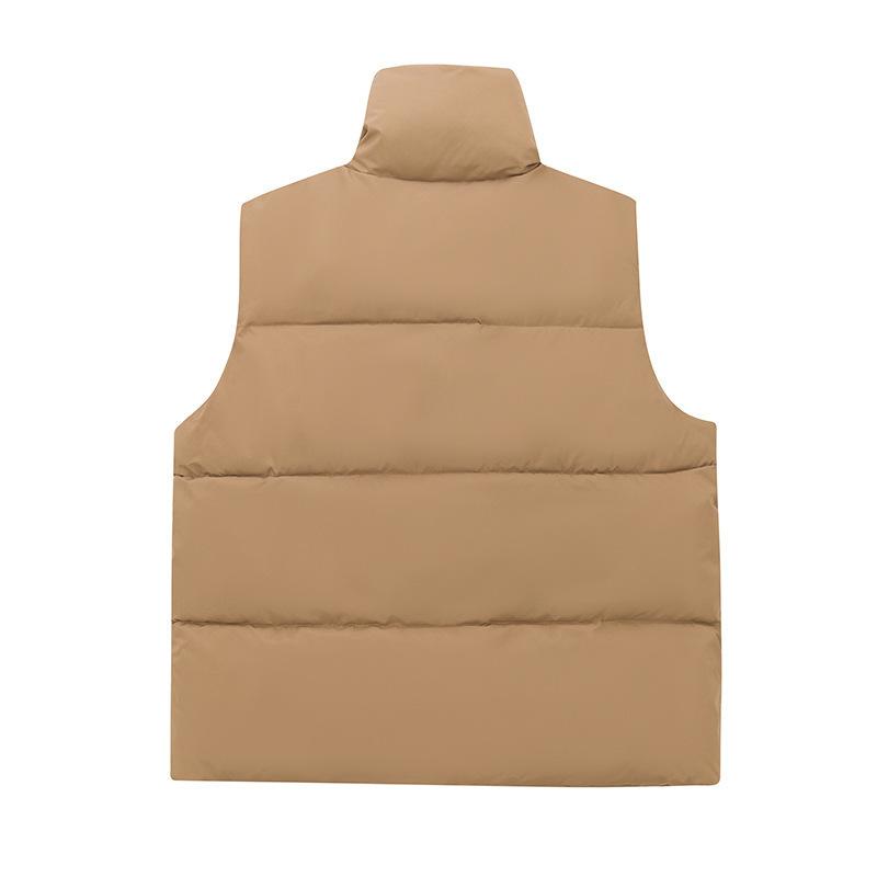 Winter new down cotton clothes vest women's Korean version loose thermal vest thickened cotton vest cotton vest batch