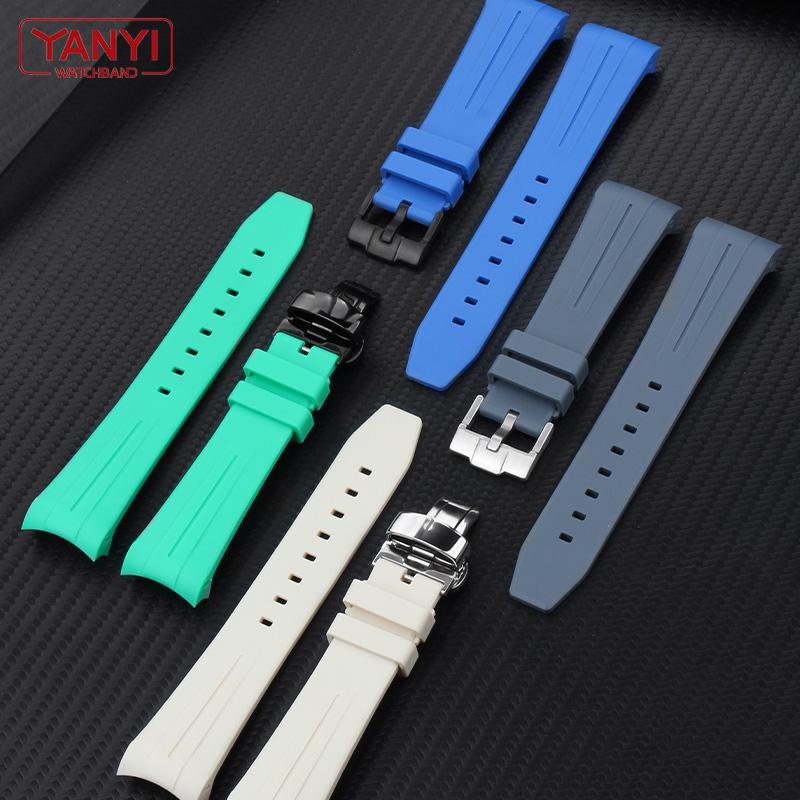 Gummiarmband für Blancpain X Swatch Five Oceans Gummi-Taucharmband, wasserdicht, 22 mm, Herrenuhrenarmband mit Schraubwerkzeug