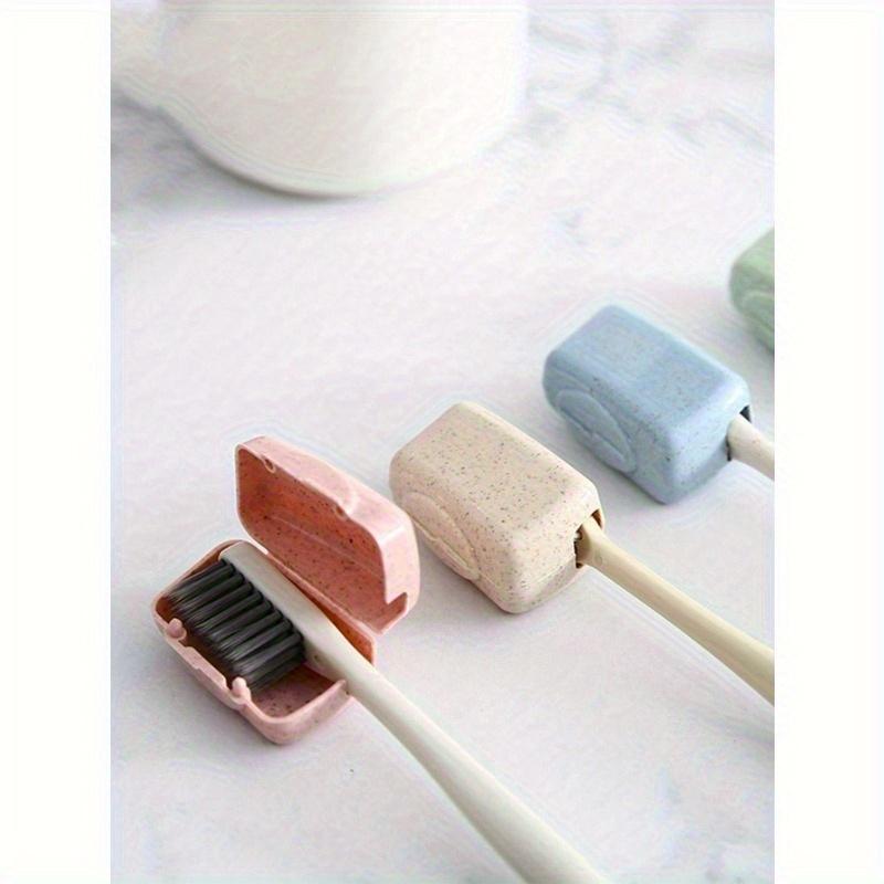 Silica Gel Portable Toothbrush Case - Keep Your Toothbrush Clean & Safe On The Go!Travel Essentials, Travel Organizer for Beach, Summer Vacation Back