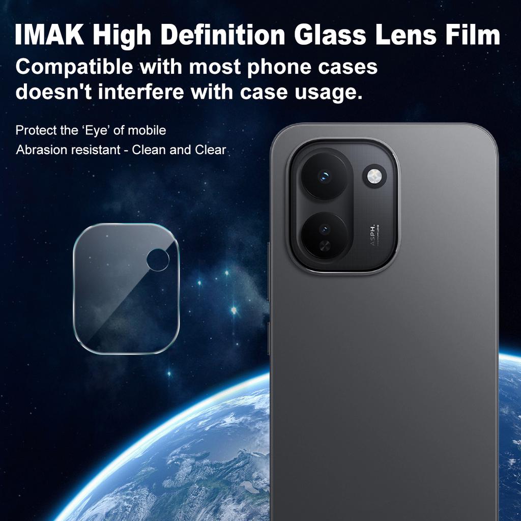 For iQOO Z11 5G Glass IMAK High Definition Integrated Thin Glass Lens Film