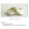Ceramic Ashtray with Lid, Windproof Anti-Fly Ash for Home/Living Room/Office, Creative Vintage Design Smoke Tray