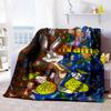 Like Warner Bros. Movies (5) Customize Your Name Blanket Multi-purpose Personalized Blanket Ultra-Soft Suitable for Picnics Bed Office Office Chair