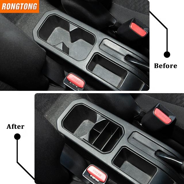 Hot Sale Car Internal Accessories Multifunctional Cup Holder Storage Box for Suzuki Jimny 2019+
