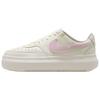 Court Vision Alta Comode Versatili Traspiranti Sneakers Rialzanti Sneakers Donna Off-White Rosa DM0113-107