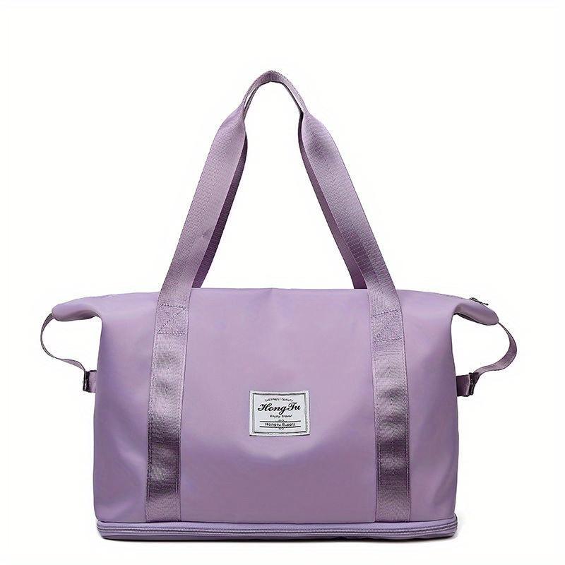 Large Capacity Folding Travel Bag Luggage Gym Handbag Shoulder Bag for Women Men Storage Short Distance Portable Travel Tote Bag