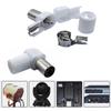 Antennas TV Right Angle Antennas Connectors Coaxial Male Plugs Adapter Male And Female TV Plug