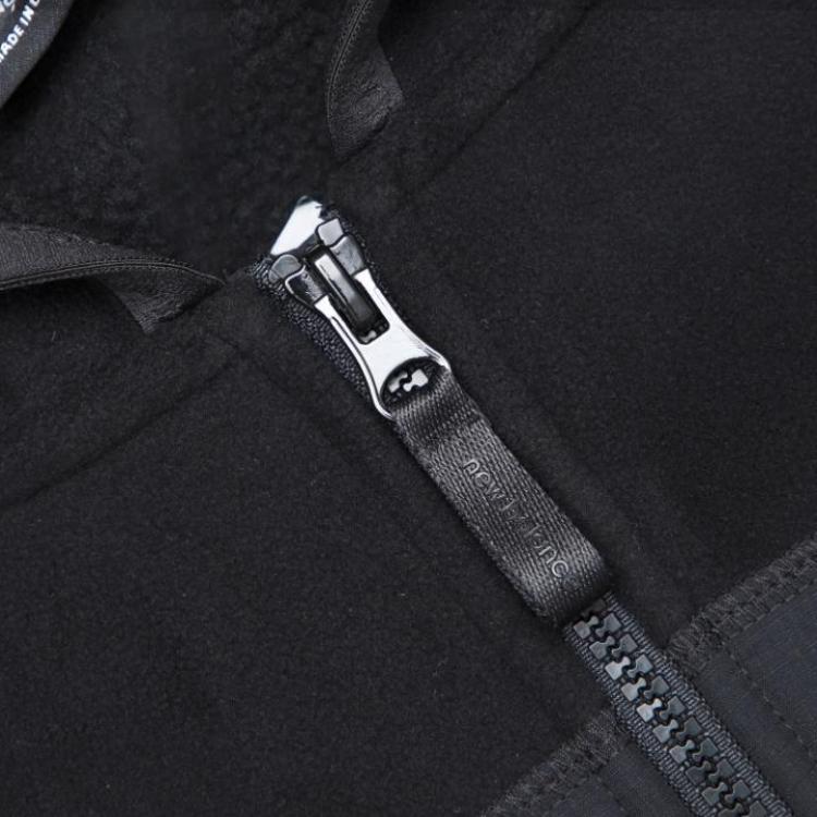 New Balance Velvet Jackets Men's Black Hooded Moderate AMJ13382-BK