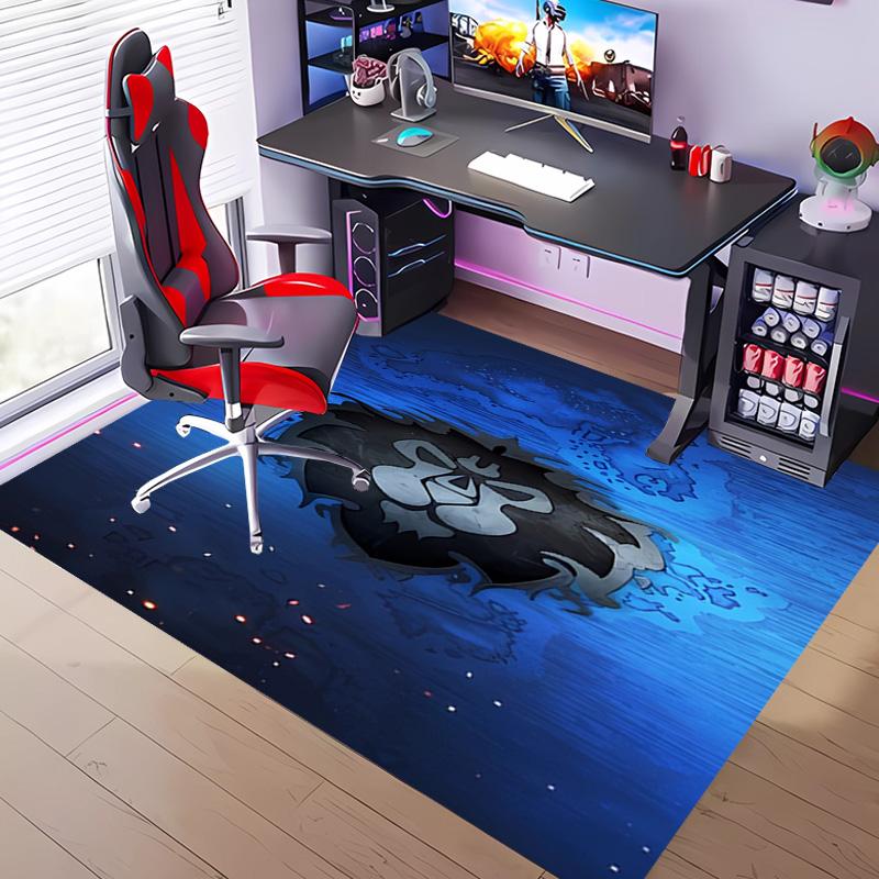 1pc World of Warcraft Entrance Mat, Non-Slip Mat Area Rug,Room Decor, Outdoor Decor, Kitchen Rug,Doormat - Machine Washable, Easy To Clean
