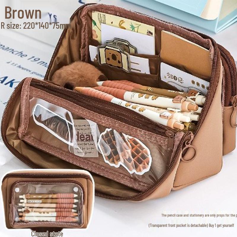 Large Capacity Ita Bag Style Detachable Pencil Case for Students - High-Value 2025 Design