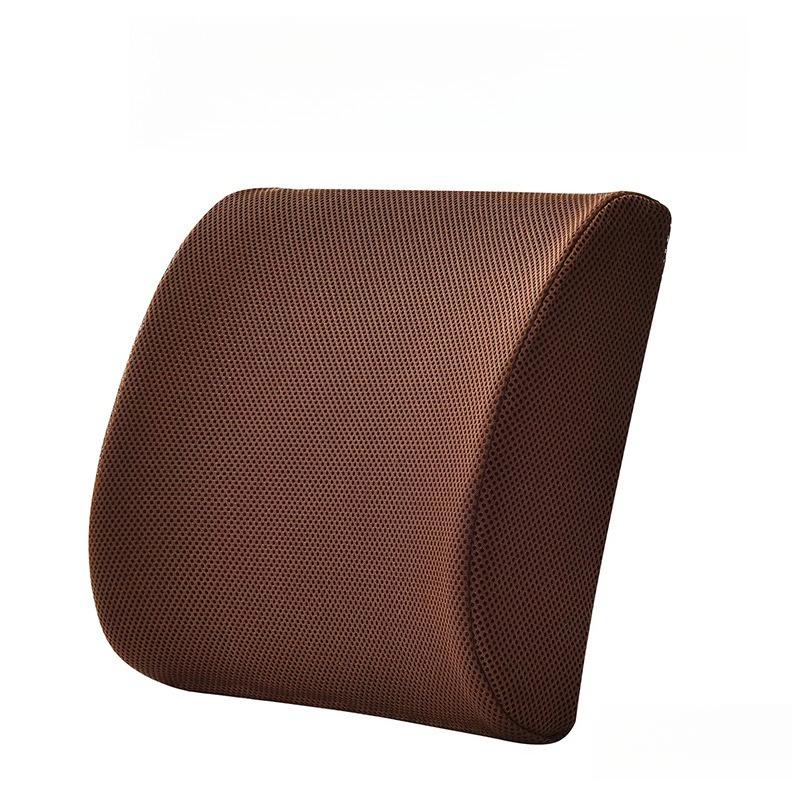 Office Memory Cotton Waist Support Three Dimensional Support Slow Rebound Car Cushion Multi Scenario Applicable Soft and Comfortable Lumbar Mats