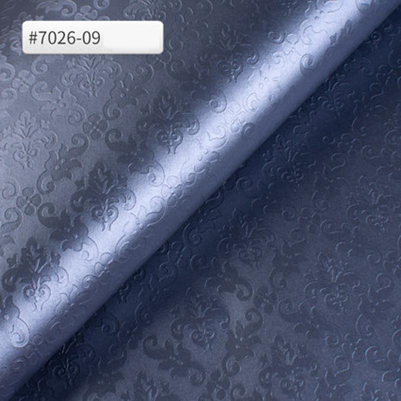 100x138cm Artificial Leather Damascus Pattern Faux PU Leather Fabric For Diy Upholstery Furniture Sofa Car Bag Sewing Material