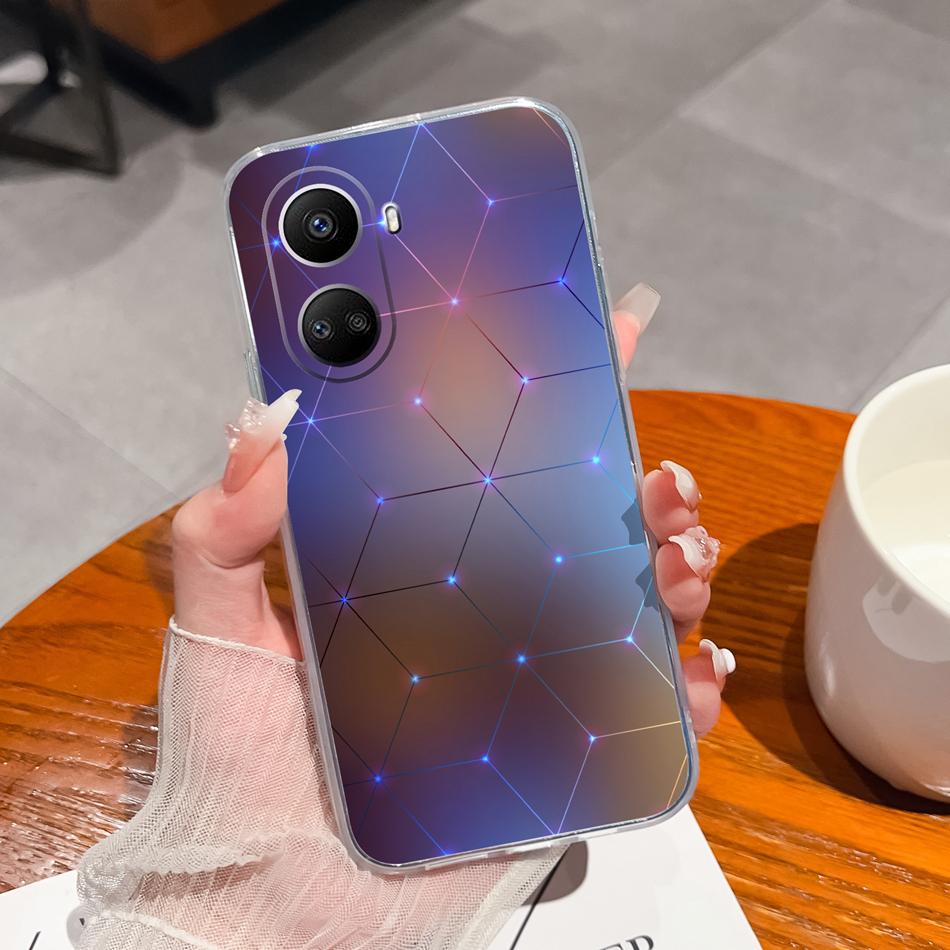 

For Huawei Nova 10 Pro SE Case Ink Painting Soft Clear TPU Silicone Anti Drop Back Cover For Huawei Nova10 10Pro 10SE Funda Capa Huawei Nova 10Pro-5G