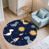 Cartoon Dinosaur pattern round rug,Carpet Rug for Living Room Bedroom Sofa Playroom Decor,Non-slip Floor Mat,Holiday Gifts and Birthday Gifts