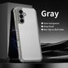 KEYSION Heavy Duty Shockproof Phone Case for Samsung A56 5G A36 A26 A16 4G Silicone+PC Translucent Matte Cover for Galaxy A17 5G