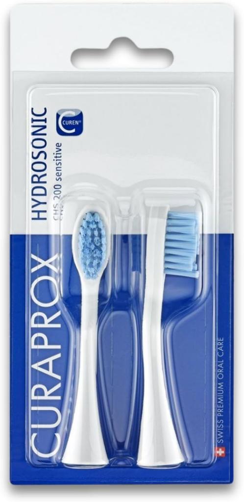 Curaprox Hydrosonic Easy Sonic Elektrische Zahnbürste Ersatz-Bürstenköpfe - (2er-Pack)