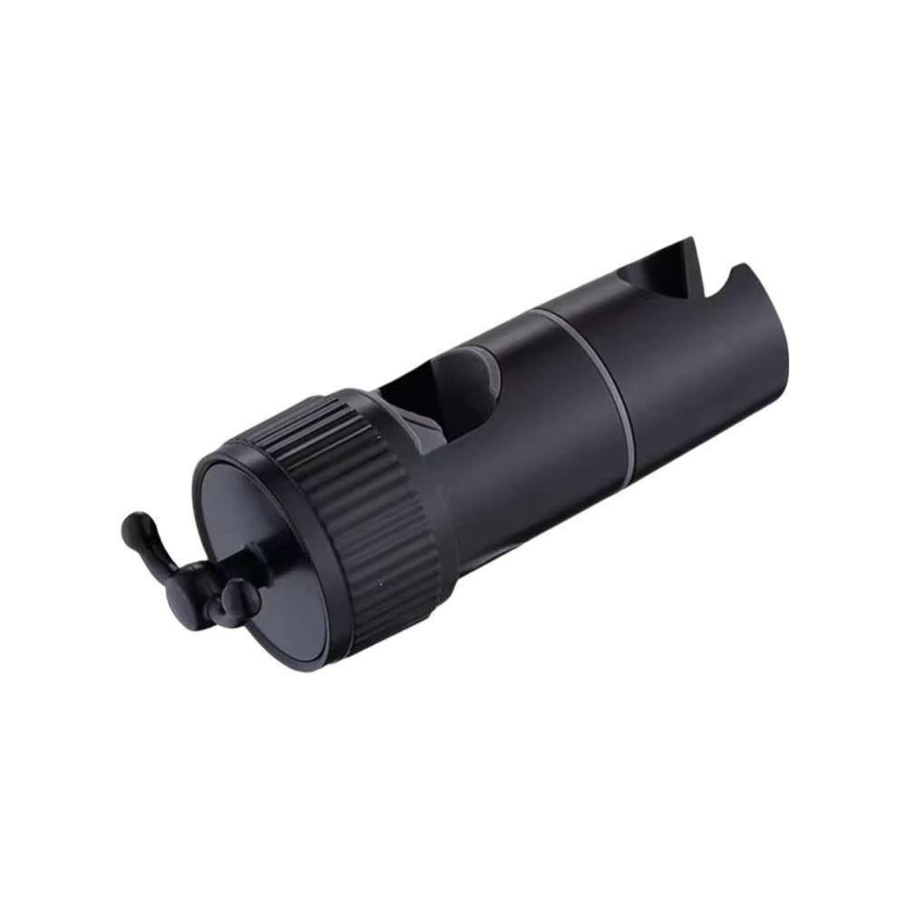 360° Rotation No Punching Shower Head Bracket ABS Material Hand Held Shower Mount Removable Shower Fixing Rod with Hooks