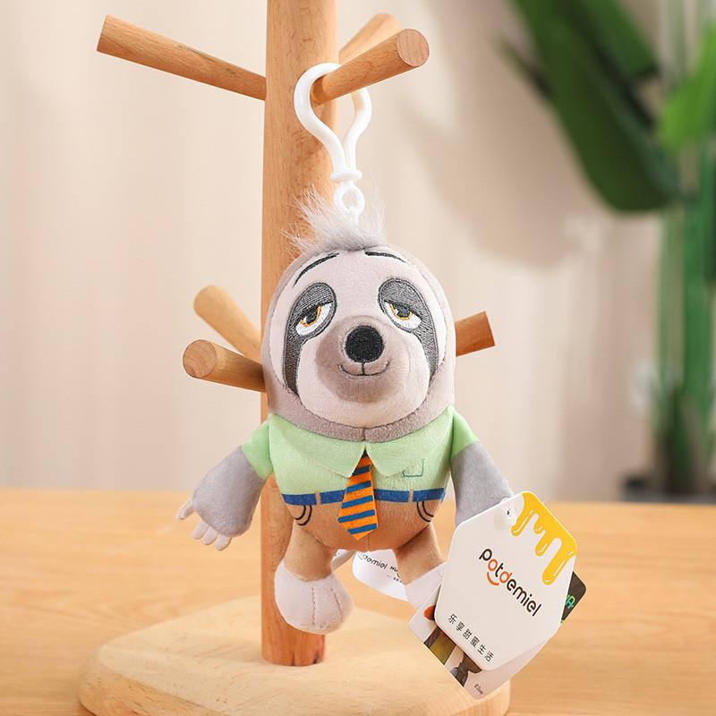 Animal Zootopia Sweet Plush Keychains Featuring Judy And Nick Perfect For Occasion Any