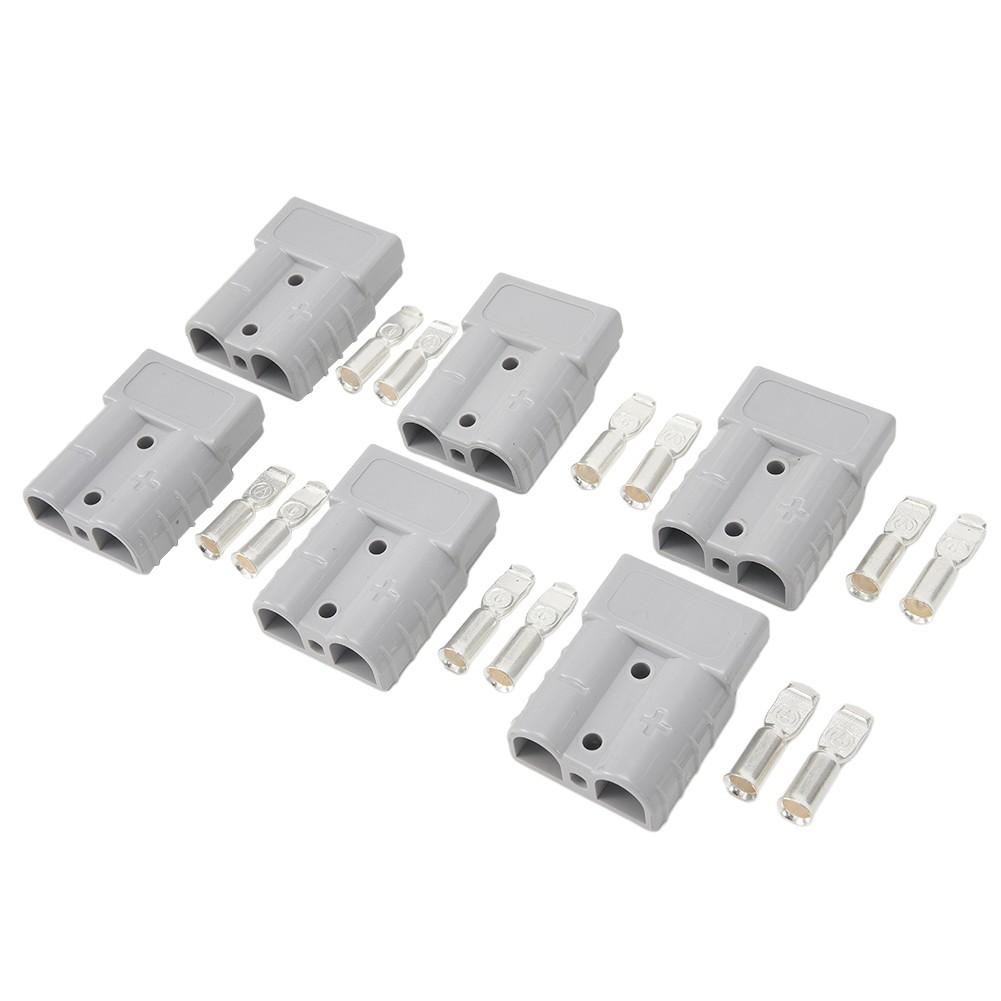 Heavy Duty 6AWG Connectors for Anderson Style Plugs for Solar Caravans