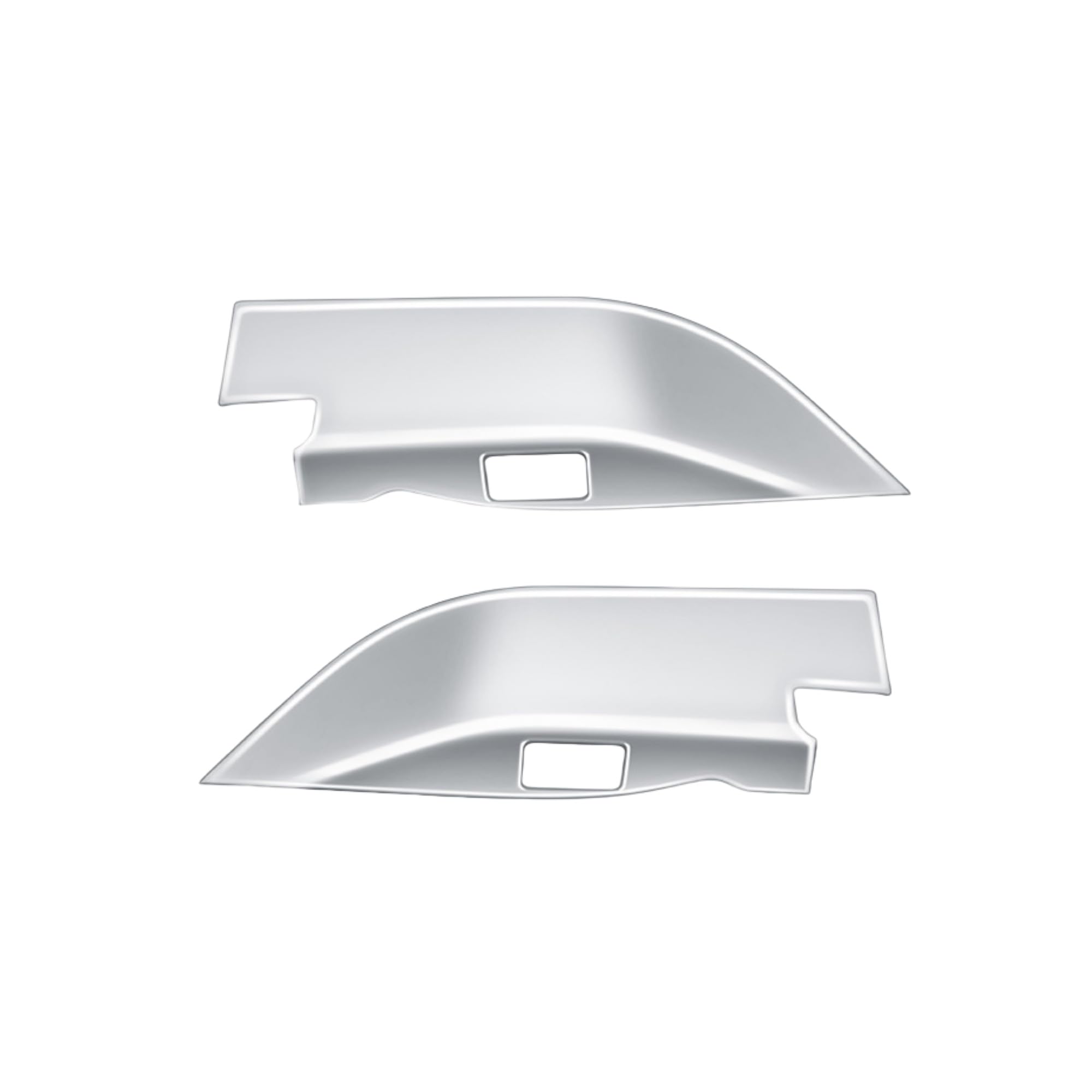 Kylorune Compatible with New Alphard/Vellfire 40 Series Accessories Middle Gate 100mm серебряный