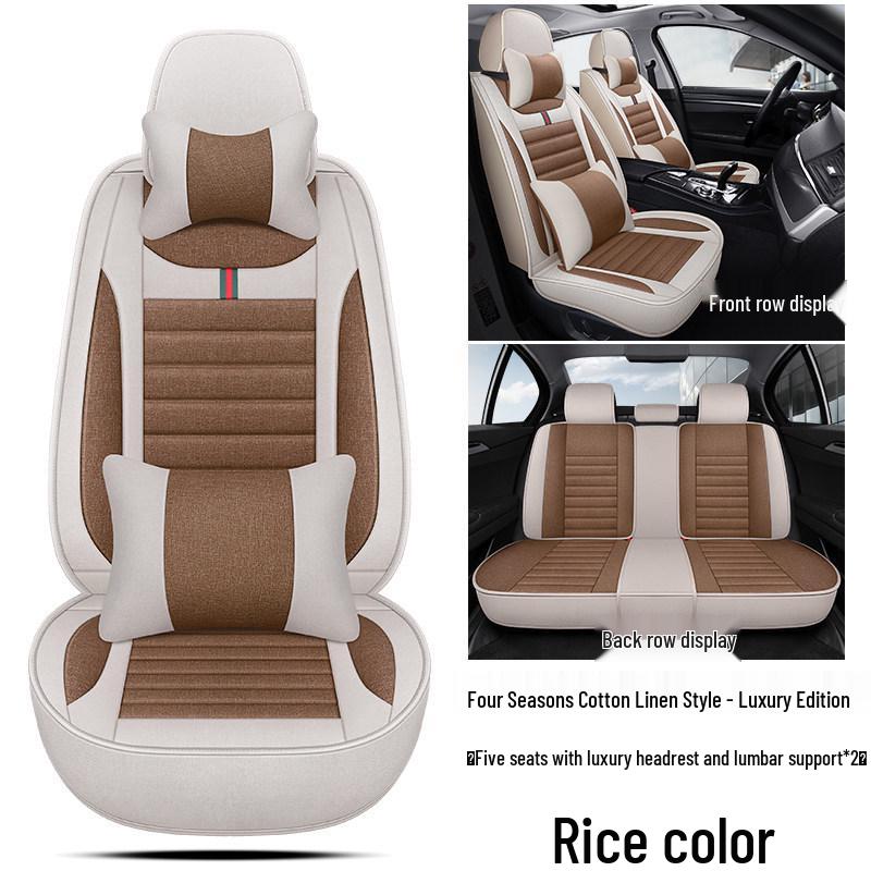 Volkswagen Santana Full Coverage Universal Leather Seat Covers - Four Seasons, 2019 Model.