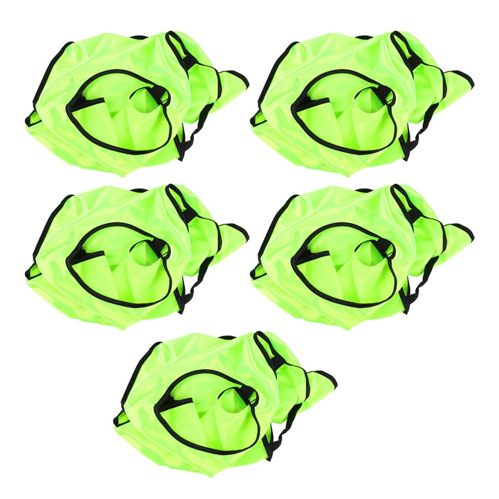 5 SZT Kamizelki Treningowe dla Dzieci Bez Rękawów Kamizelki do Ćwiczeń Okrągły Dekolt Team Tank do Sportów Piłkarskich